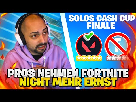 VALORANT VERBOT FÜR FORTNITE PROS *REALTALK über PROS*  | Solo Cash Cup Finale