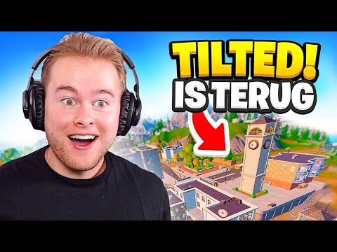 WE PAKKEN IEDEREEN AAN IN TILTED TOWERS! 🏆 (Fortnite Battle Royale)