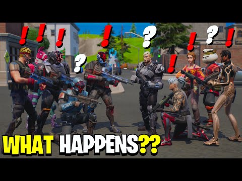 What Happens if ALL 23 Bosses Meet in Fortnite Chapter 3!