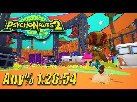 [WR] Psychonauts 2 Speedrun Any% in 1:26:54 (1:32:07 w/ loads)
