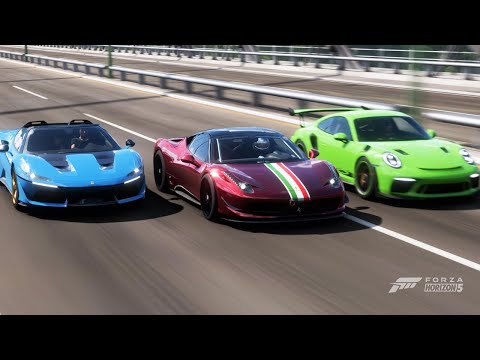 YENİ ARABALARIMIZI KAPIŞTIRDIK – MERVAN vs BATURAY vs MAMİ – Forza Horizon 5