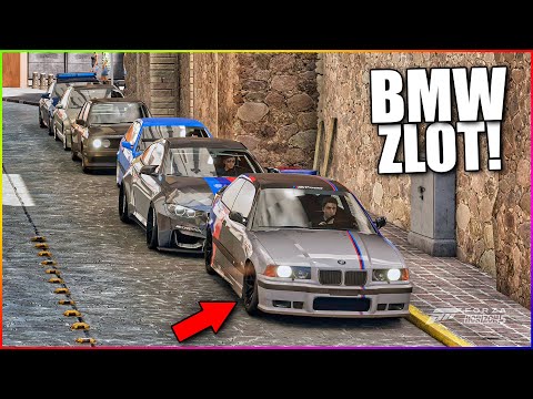 zlot BMW w CENTRUM miasta! / Forza Horizon 5