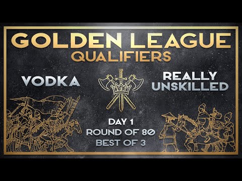 $125,000 Golden League Qualifiers: Vodka_L vs ReallyUnskilled (Age of Empires 4) Ro80