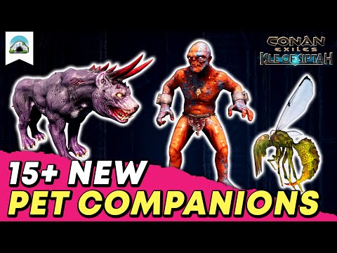 15+ New Pets, Update 2.3 – Preview | Conan Exiles: Isle of Siptah