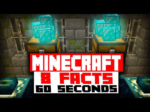8 Minecraft Facts & Glitches you didn't know in 60 Seconds… #Shorts