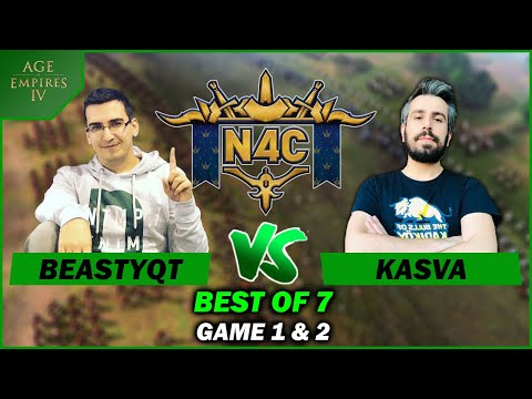 Age of Empires 4 – Beastyqt vs Kasva – $100k N4C Qualifiers #1 – G1-G2