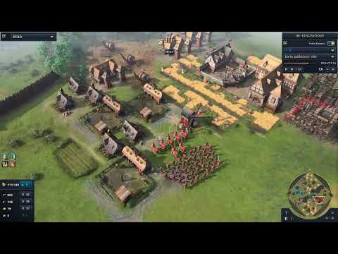 Age of Empires 4 Beta Patch – Die neuen englischen Waffenknechte gegen HRR Waffenknechte