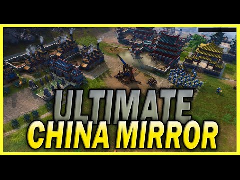 Age of Empires 4 | Chinese mirror – He walled me in!