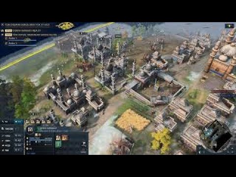 AGE OF EMPİRES 4 Delhi Sultanate VS Chinese /best Delhi Sultanate tactic in french gateway