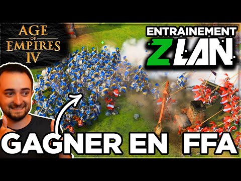 Age Of Empires 4 ⚔️ | GAGNER EN FFA avec les FRANCAIS (ZLAN 2022)