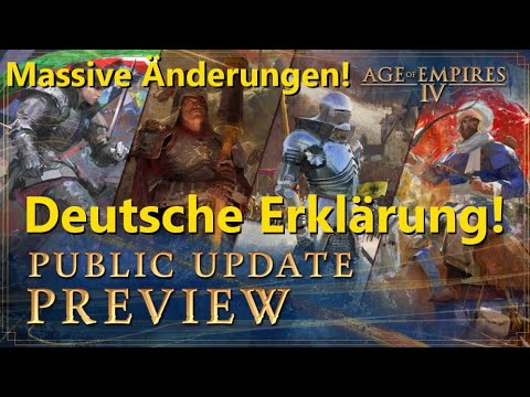 Age of Empires 4 Frühling Update mit massiven Änderungen! | Alle Details! [Deutsch]