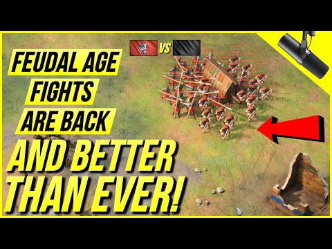 Age of Empires 4 – INSANE Feudal Fights Are Back