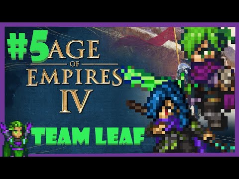 Age of Empires 4 Online Multiplayer 2V2- TEAM LEAF #5