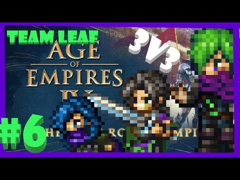 Age of Empires 4 Online Multiplayer 3V3- TEAM LEAF #6