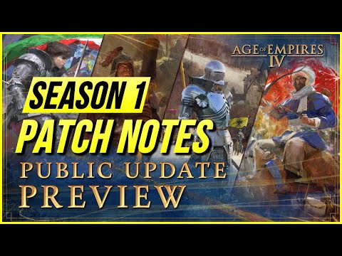 Age of Empires 4 – Season 1 Patch Notes