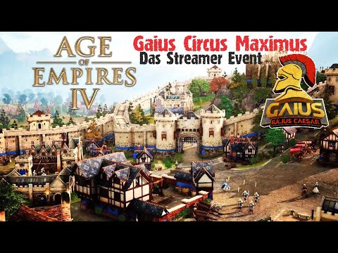 Age of Empires 4 Streamer Event: Gaius Circus Maximus Liga! – Hauptcast
