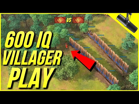 Age of Empires 4 – The 600 IQ Villager Outplay