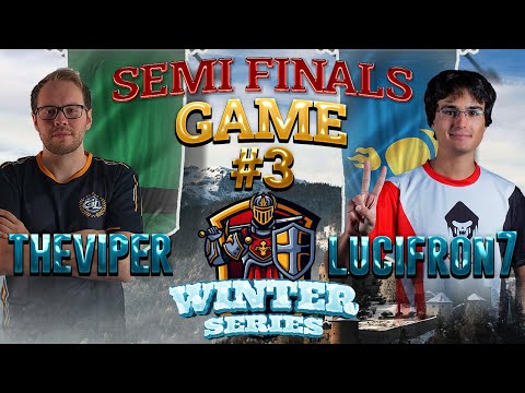 Age of Empires 4: TheViper vs LucifroN – The Winter Series 1 Semi-Final (Game 3, Bo3)