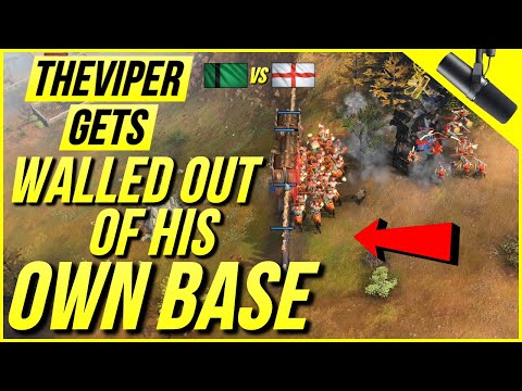 Age of Empires 4 – Viper Gets Locked OUT Of His Base