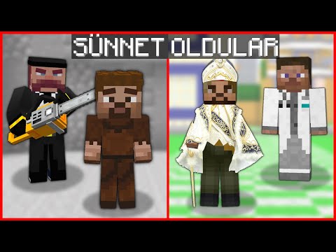 ARDA VE RÜZGAR SÜNNET OLDU! 😂 – Minecraft