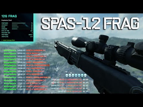 Battlefield 2042 Is A Perfectly Balanced Game With No Exploits – Spas-12 Frag Rounds