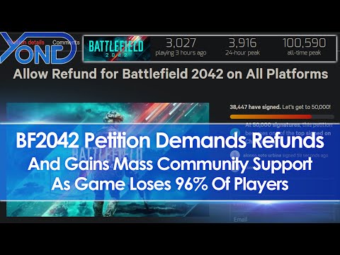 Battlefield 2042 Refund Petition Gains Rapid Mass Support As Game Loses 96% Of Players
