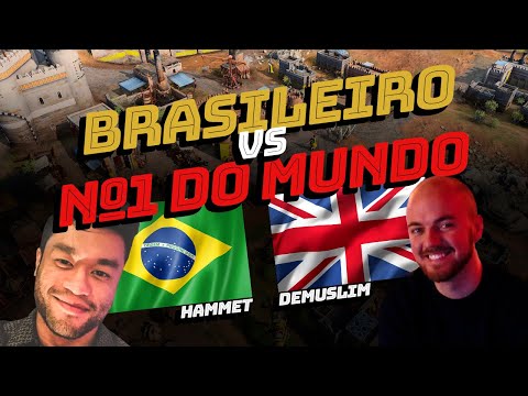 BRASILEIRO X Nº1 DO MUNDO | AGE OF EMPIRES 4