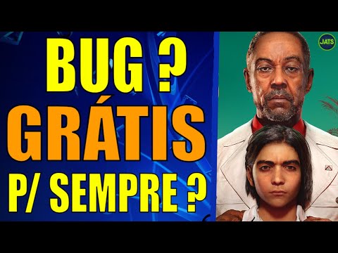 BUG DE JOGO GRÁTIS NO PS4 É REAL ?? BUG FAR CRY 6 FUNCIONA ?? SAIBA A VERDADE AQUI !!!
