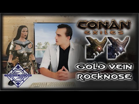Conan Exiles 05:  How to get Gold vein & Silver vein Rocknoses