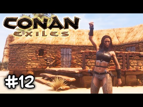 Conan Exiles #12 – Stadtplanung & Offene Rechnungen 🏘️ Lets Play Deutsch