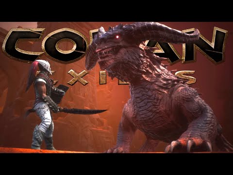Conan Exiles #25 – Der KAMPF gegen die ROTE DRACHENMUTTER & den UNTOTEN DRACHEN! | LP Deutsch