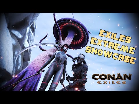 CONAN EXILES – How Big Is EXILES EXTREME? (Mod Showcase) – Weapons, Pets, Special FX, Decor & More!