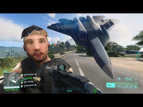 ПСИХ зашёл в Battlefield 2042 (баги и приколы)