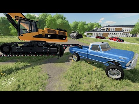 Digging private lake for millionaire | Farming Simulator 22