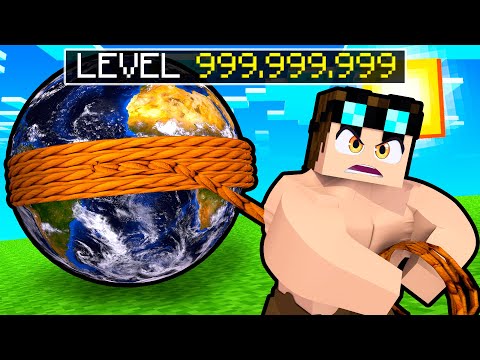 DIVENTO IL PIÙ FORTE LIVELLO 999.999.999 SU MINECRAFT!!