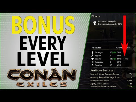 DO THIS for the BEST LEVELING of your Thrall | Conan Exiles 2021