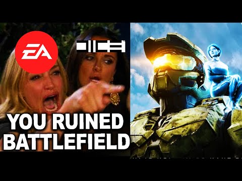 EA blames Halo Infinite, says ruined Battlefield 2042