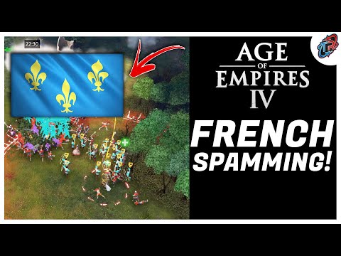 EVERYBODY went French in Age of Empires 4!