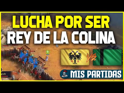 🍺 PELEA encima de la COLINA | Age of Empires 4