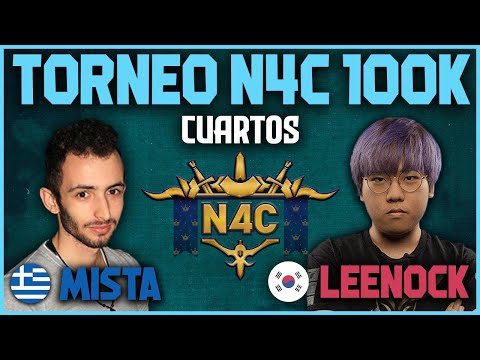 🏆 MIsta VS Leenock [CUARTOS Bo7 N4C] Age of Empires 4