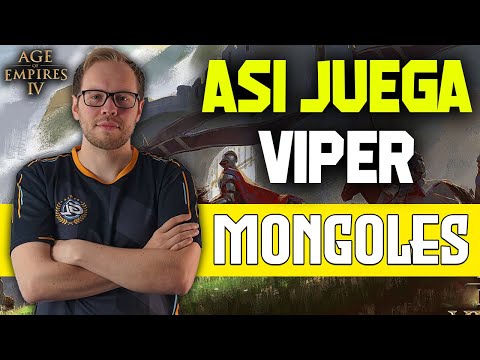 👨‍🏫 Así usa VIPER los MONGOLES en Age of Empires 4