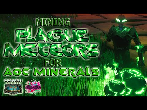 🟢UPDATED: How To Get AMETHYSTS and DIAMONDS From PLAGUE METEORS (Conan Exiles Age of Calamitous)
