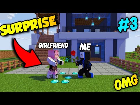 🥺 i TROLL MY GIRLFRIEND AND DESTROY HER HOUSE SO SHE GOT BREAKUP WITH ME in MINECRAFT | #3