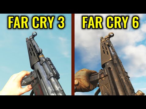 Far Cry 3 vs Far Cry 6 – Weapons Comparison