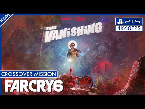 Far Cry 6 x Stranger Things (The Vanishing) | PS5 (Crossover Mission)(4K60FPS)