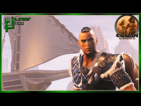 FINDING AMAZING CAMPS TO FARM FOR THRALLS! Conan Exiles 9