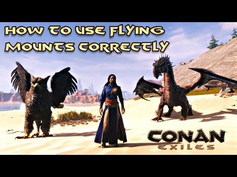 Flying Mounts Tutorial | CONAN EXILES
