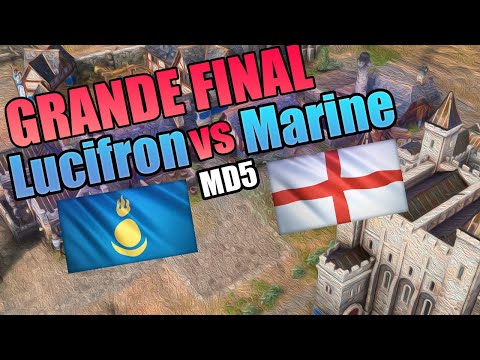 Grande final entre Marine e Luci  Jogo 1 | age of empires 4