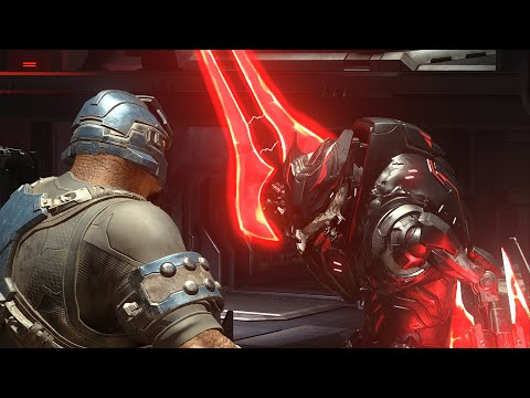 Halo Infinite AI Battle – Brutes vs Jega 'Rdomnai