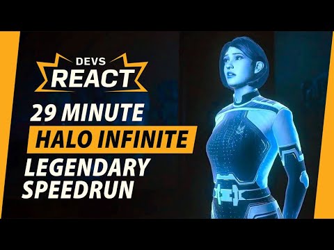 Halo Infinite Developers React to 29 Minute Legendary Speedrun